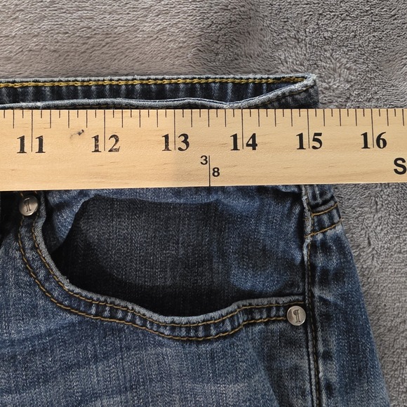 Anthropologie Pilcro and The Letterpress Womens 29 Denim Jean Shorts Low Rise - Picture 8 of 13